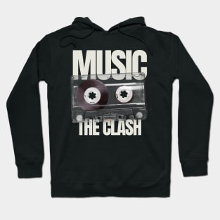 THE CLASH -  CASSETTE MUSIC Hoodie